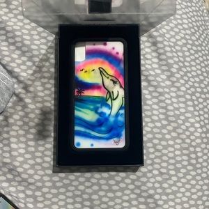 IPhone XS Max - Wildflower Dolphin Case - Brand New